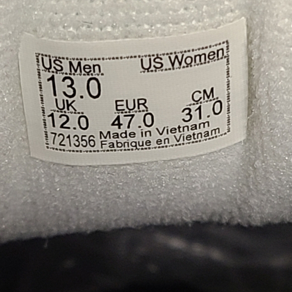 Vans Knu Skool Pig suede low top chunky skateboard sneakers size 13 - Picture 10 of 11